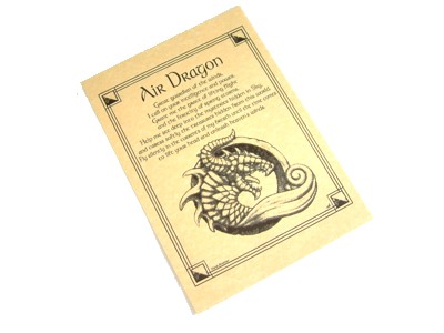 Dragon Invocation for Air Poster